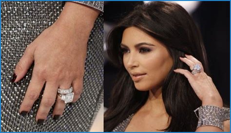 How Many Carats Is Kim Kardashian's Engagement Ring?